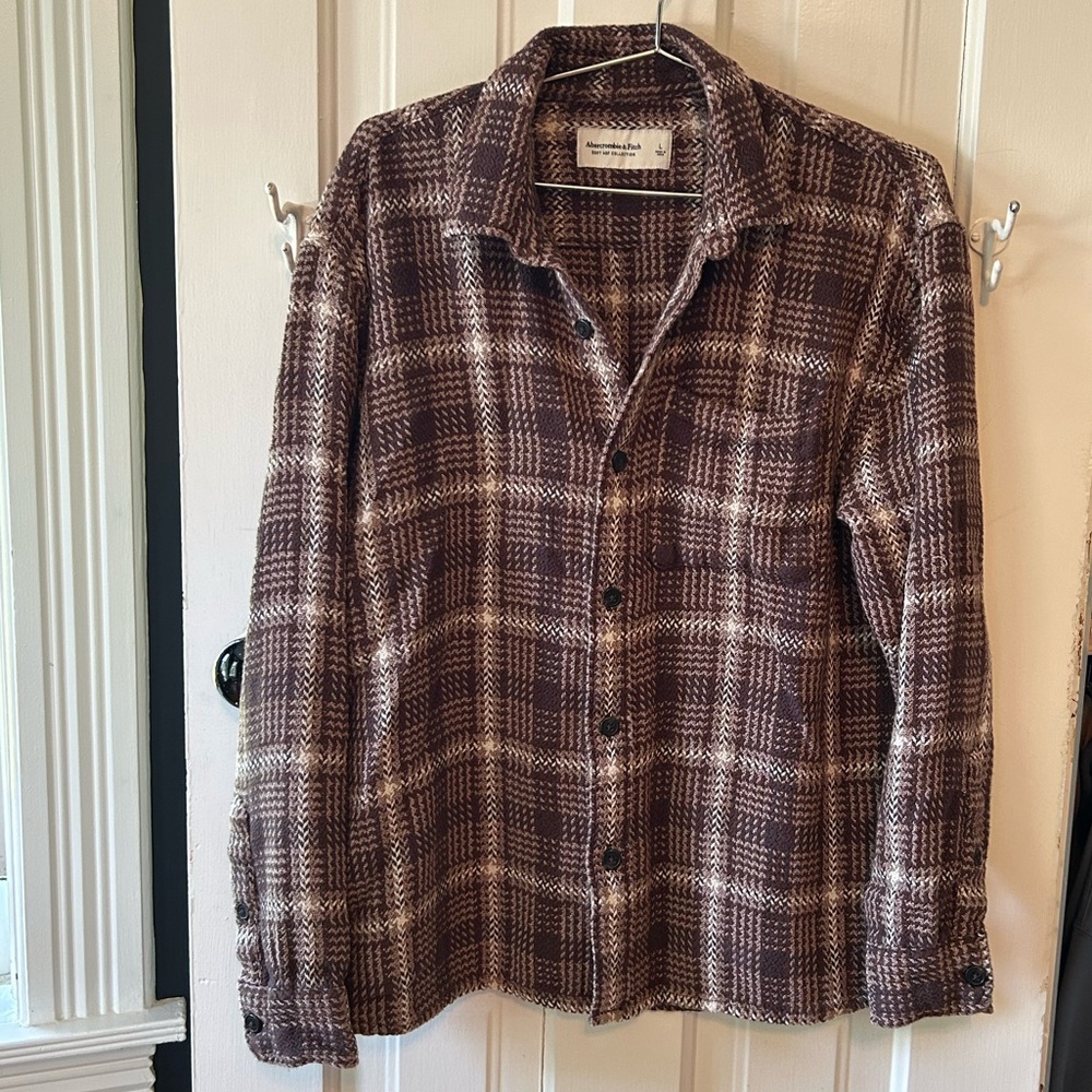 Abercrombie Men’s soft knit button down